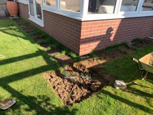 Block Paved Footpath in Merstham, Redhill