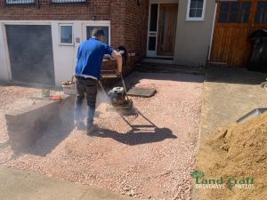 Cobblestone Paved Driveway Extension in Brighton