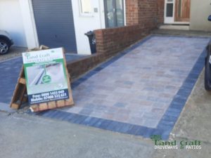 Cobblestone Paved Driveway Extension in Brighton