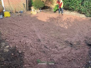 Natural Indian Sandstone Patio in Horsham