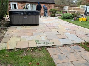 Raised Patio in Haywards Heath