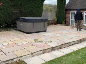 Raised Patio in Haywards Heath